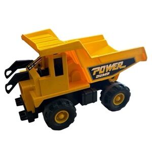 VTG Fisher-Price 1985 Husky Helpers People Power Dump Truck Works Great